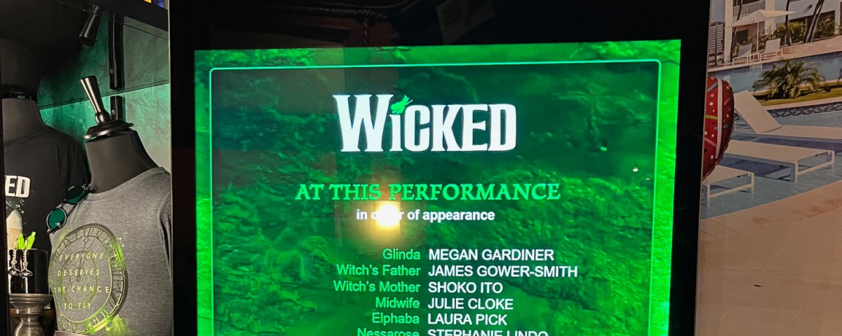Wicked the musical: a review