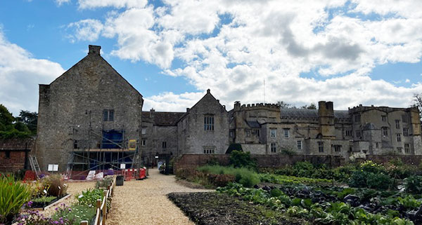 Forde Abbey new entrance