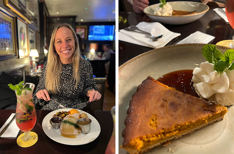 Thanksgiving at the Hard Rock Cafe