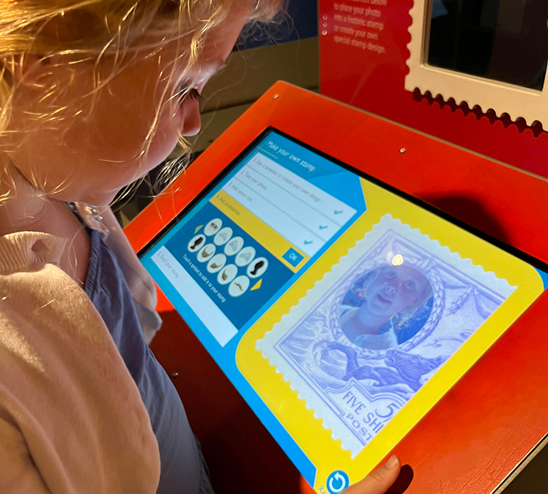 Interactive displays - The Postal Museum