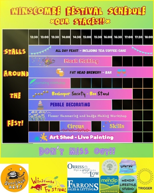 Winscombe Festival schedule